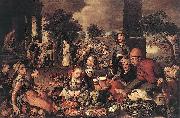 Pieter Aertsen Christ and the Adulteress Spain oil painting artist